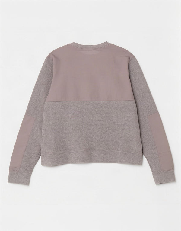 Nike Sweat-shirt pour femme UK 14 Large Gris moucheté