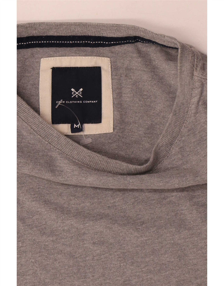 Crew Clothing T-Shirt Homme Gris Moyen Coton
