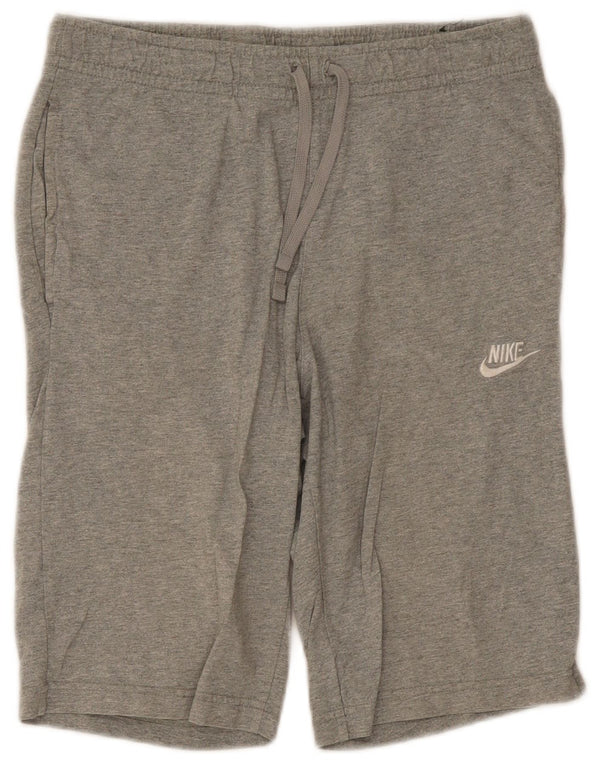 Bermuda Sport Nike Homme Gris Moyen Coton