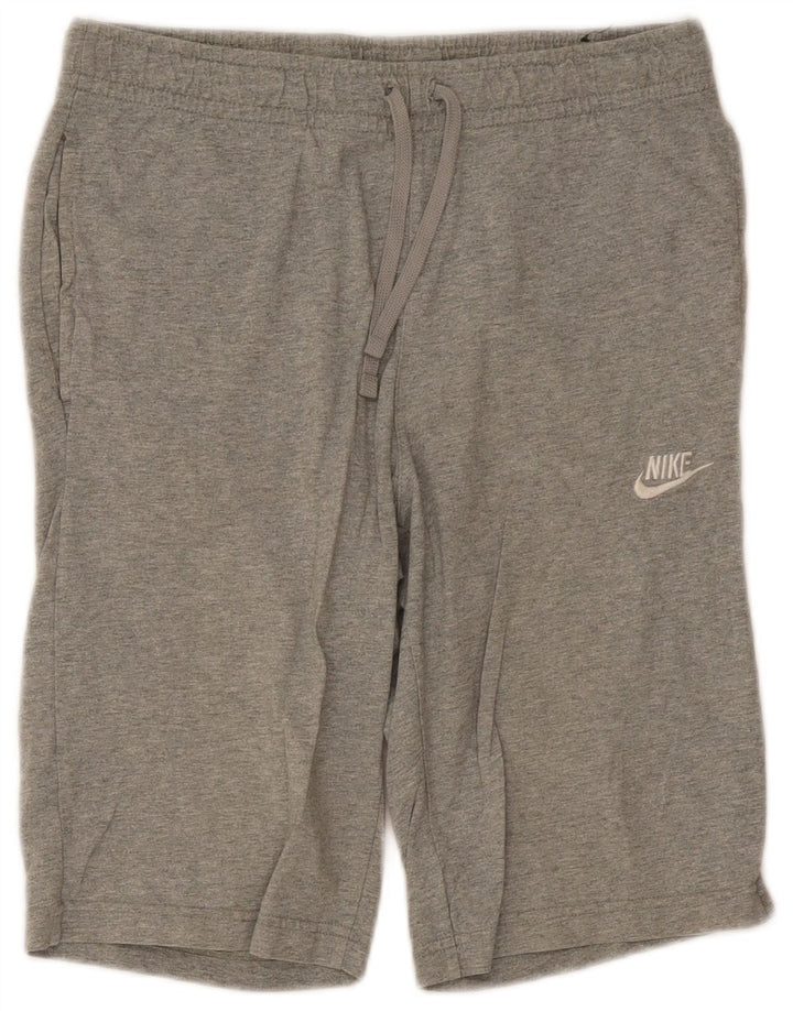 Bermuda Sport Nike Homme Gris Moyen Coton