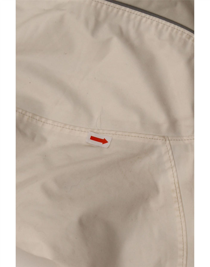 COLUMBIA Veste coupe-vent Titanium pour femme UK 16 Large Blanc Colorblock