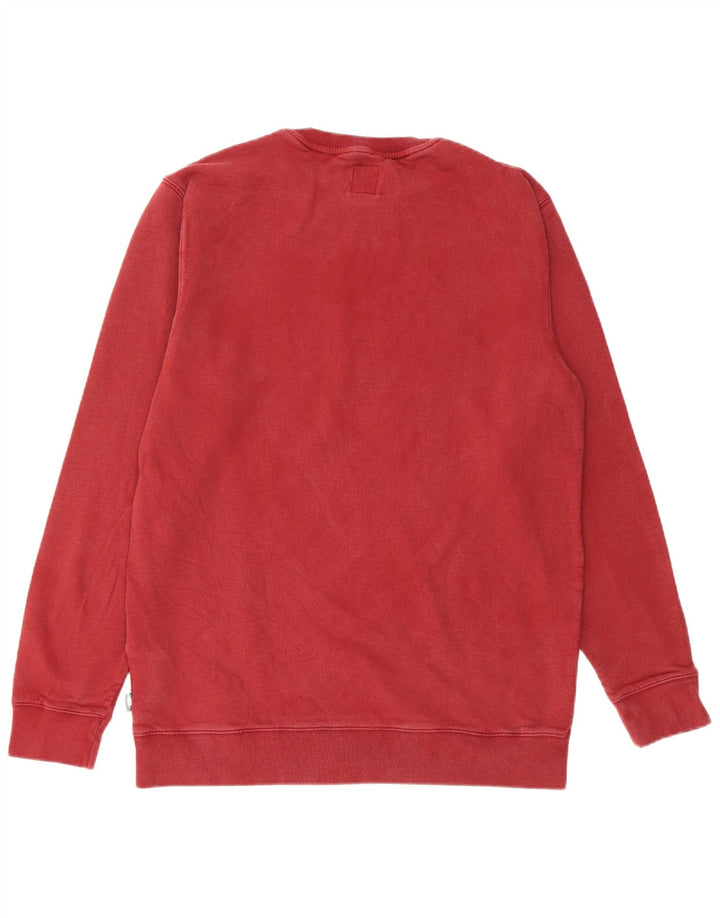 VANS Sweat-shirt graphique pour homme en coton rouge Taille L