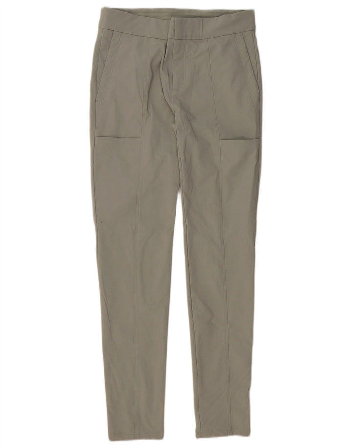 ATHLETA Pantalon cargo skinny pour femme US 2 XS W29 L29 Nylon gris