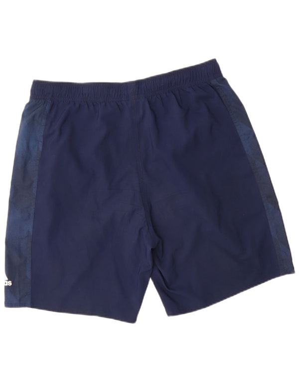 Adidas Short de Sport FC Bayern Munchen Homme Large Bleu Marine Colorblock