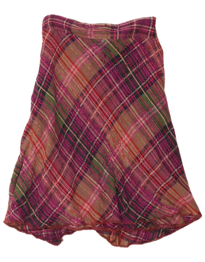 Marlboro Classics Jupe trapèze pour femme EU 46 XL W32 Carreaux multicolores