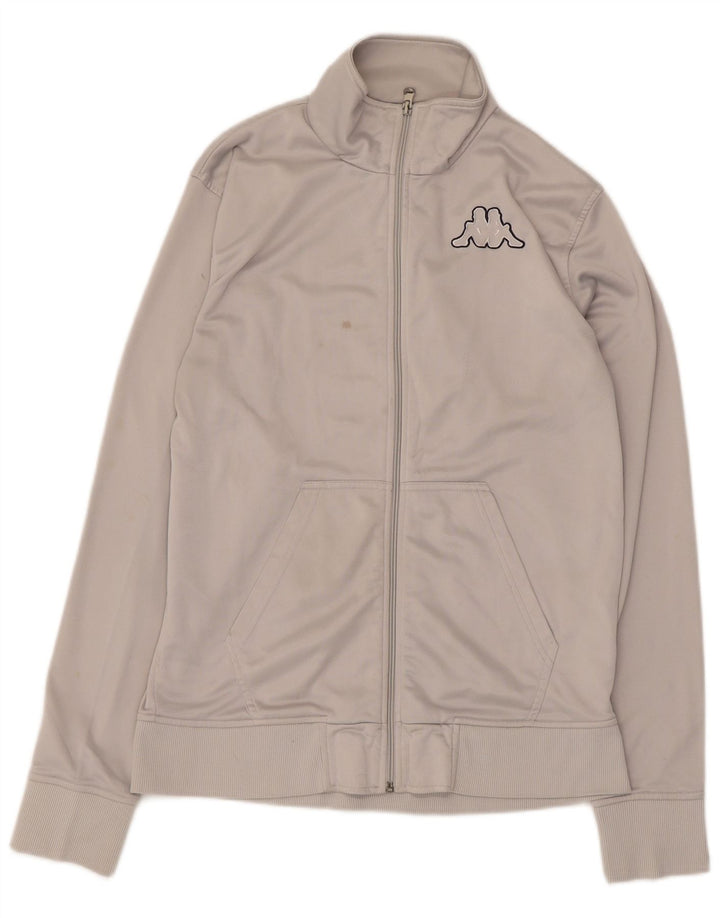 Kappa Veste de Survêtement Femme Grand Gris Polyester