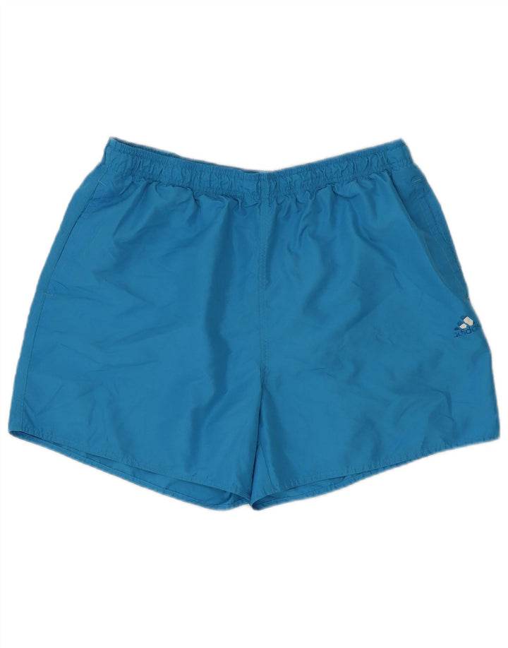 Adidas Short de sport homme bleu moyen polyester