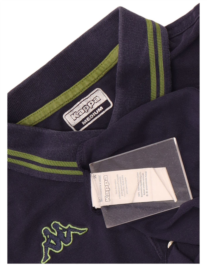 Kappa Polo Homme Bleu Marine Moyen Coton