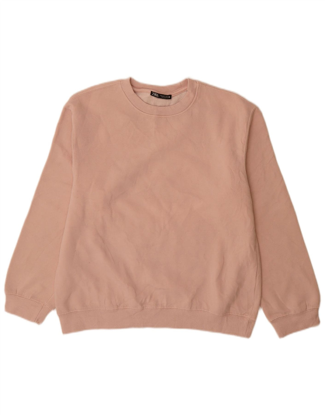 Zara Sweat-shirt pour femme UK 14 Rose moyen