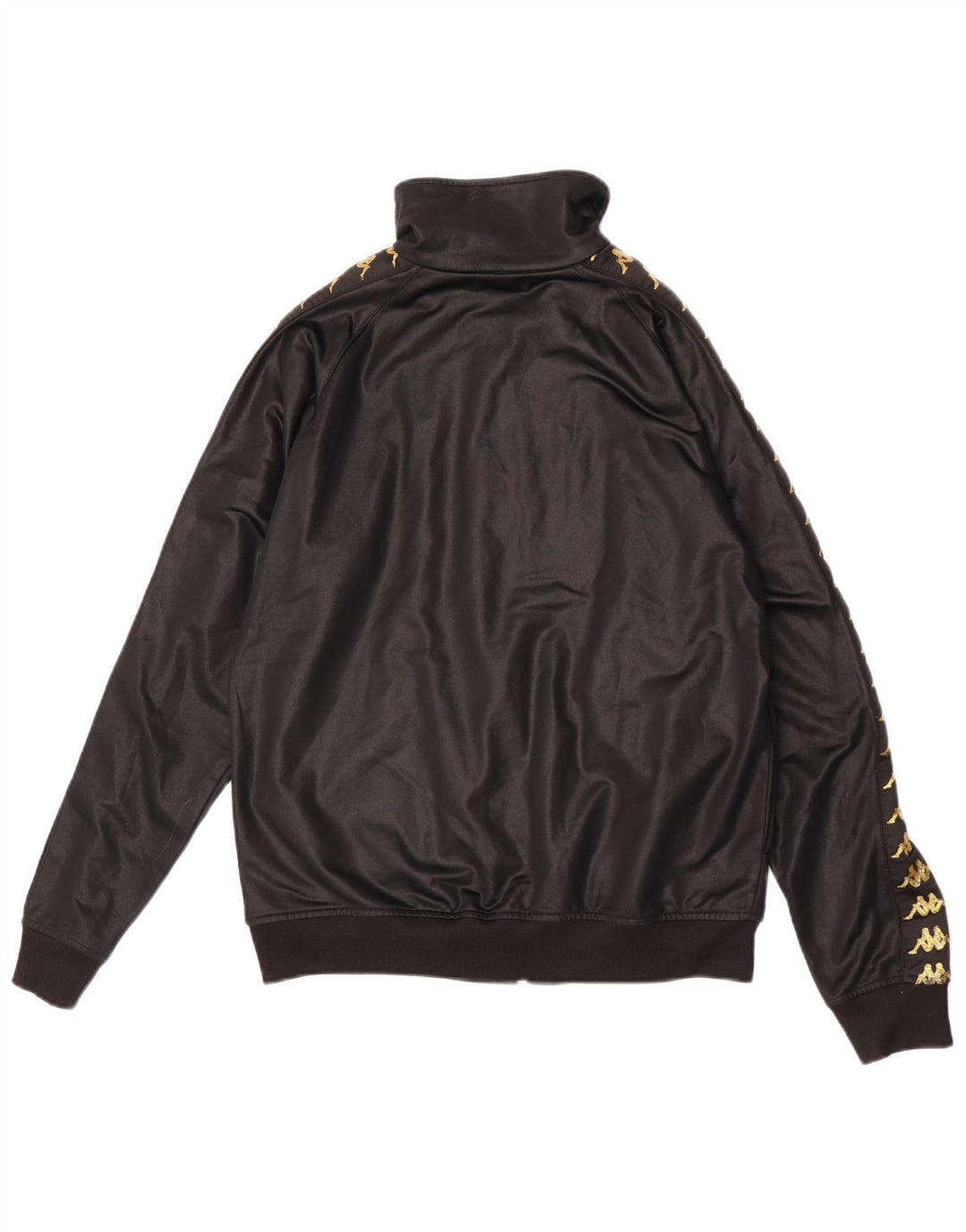Kappa Veste de Survêtement Graphique Homme Petit Noir Polyester