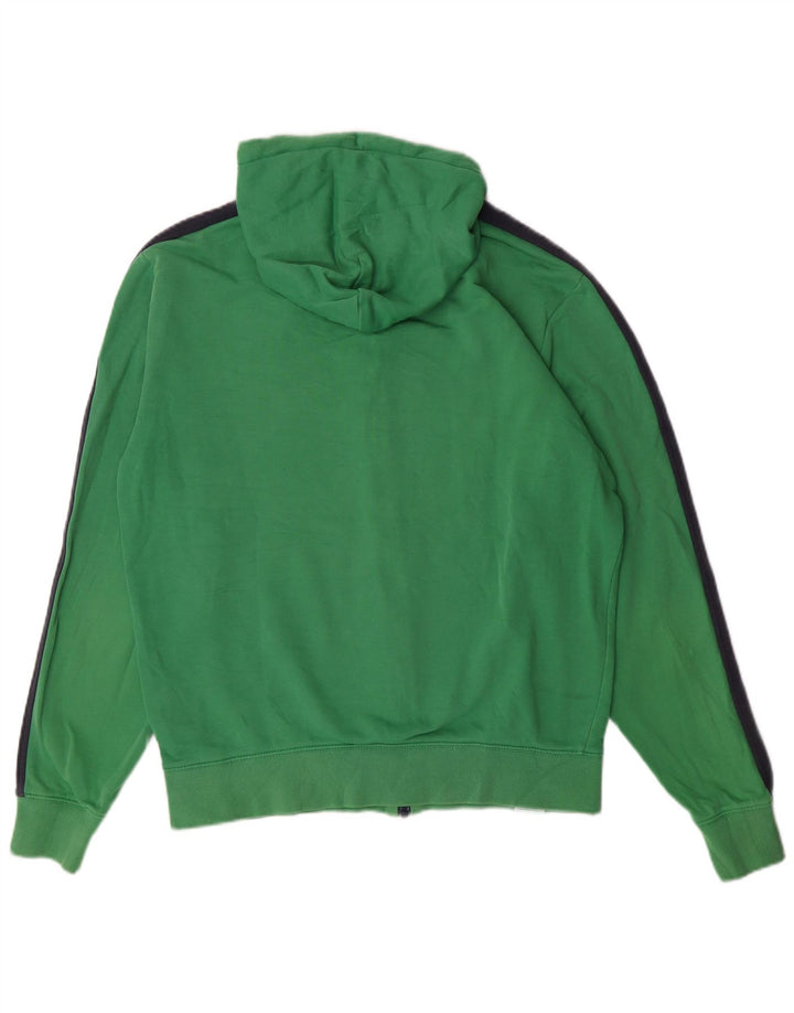 Puma Sweat à Capuche Zippé Homme Vert Moyen Colourblock