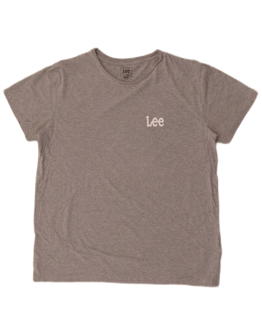 Lee T-Shirt Homme Haut Large Gris Coton