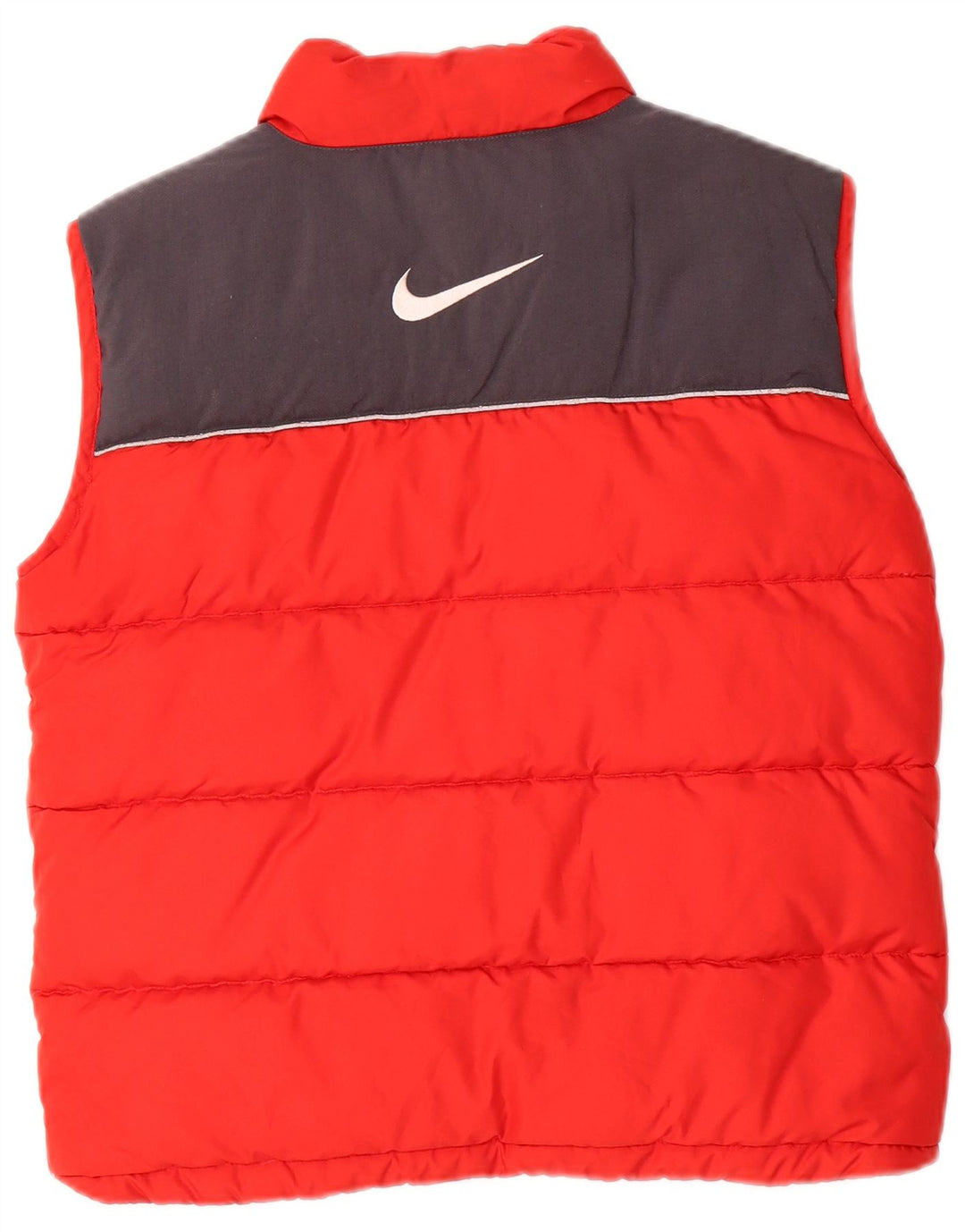 Nike Gilet rembourré graphique pour garçon 10-11 ans Rouge moyen Polyester color block