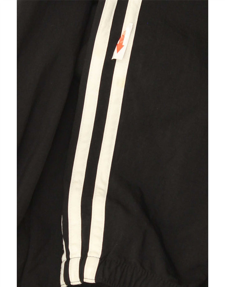 Adidas Veste de survêtement à capuche pour homme en nylon noir moyen