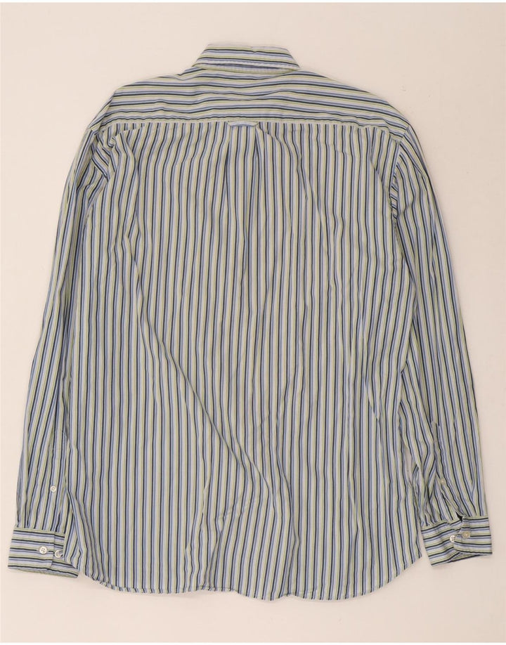 Gant Chemise Regular Fit Homme Bleu Rayé Coton