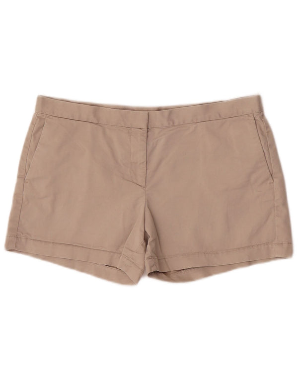 Armani Exchange Short chino taille basse pour femme US 8 Medium W32 Coton beige