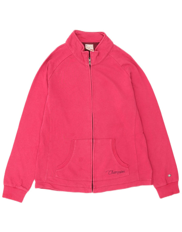 Champion Veste de survêtement Heritage Fit pour femme UK 18 XL Rose Coton