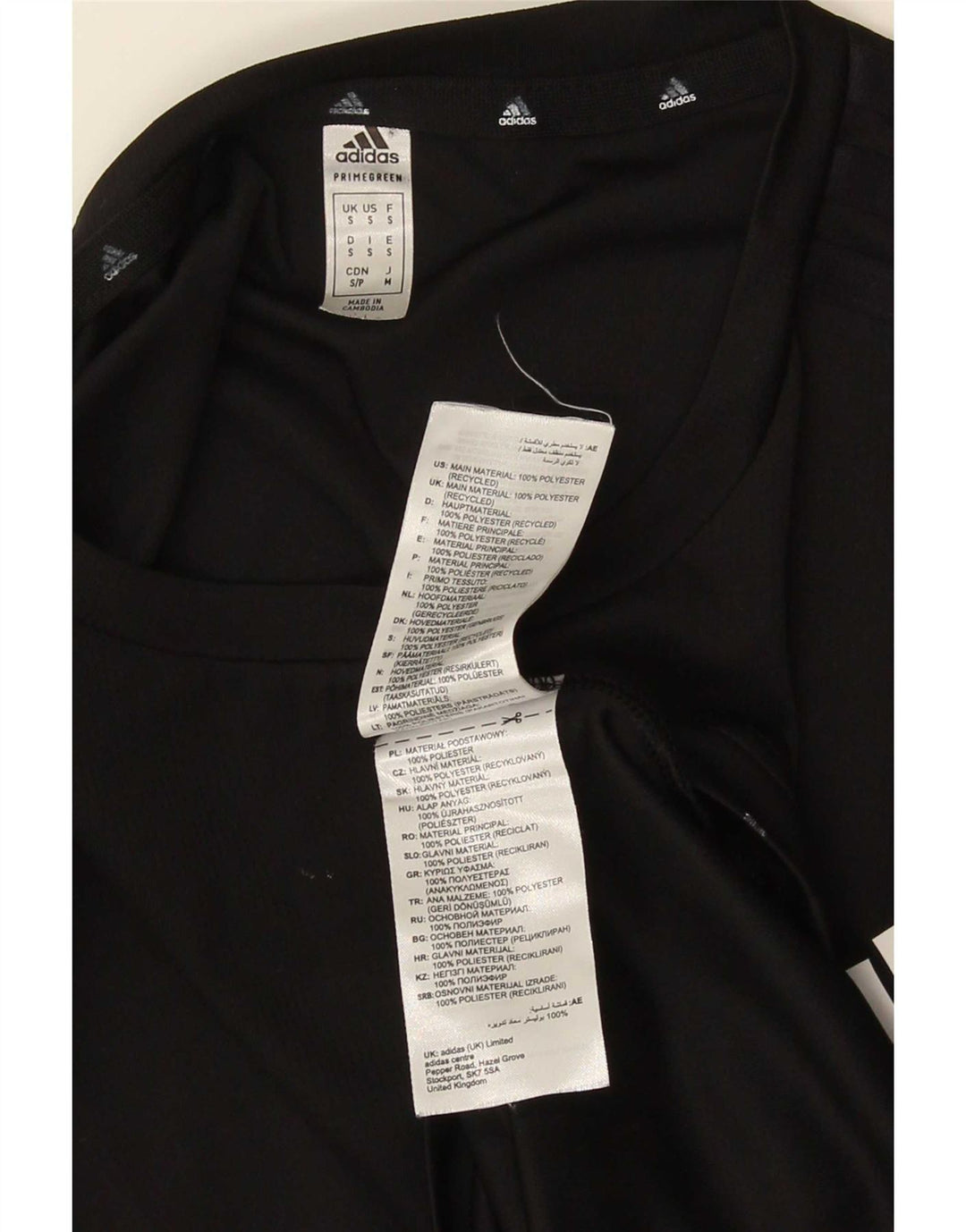 Adidas Hommes Aeroready Débardeur Petit Noir Polyester