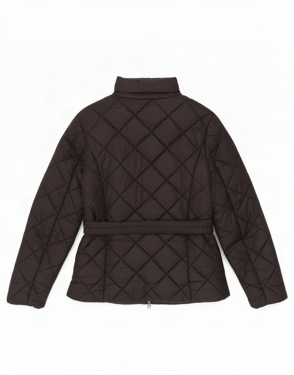 Guess Veste matelassée pour femme UK 12 Medium Noir Polyamide
