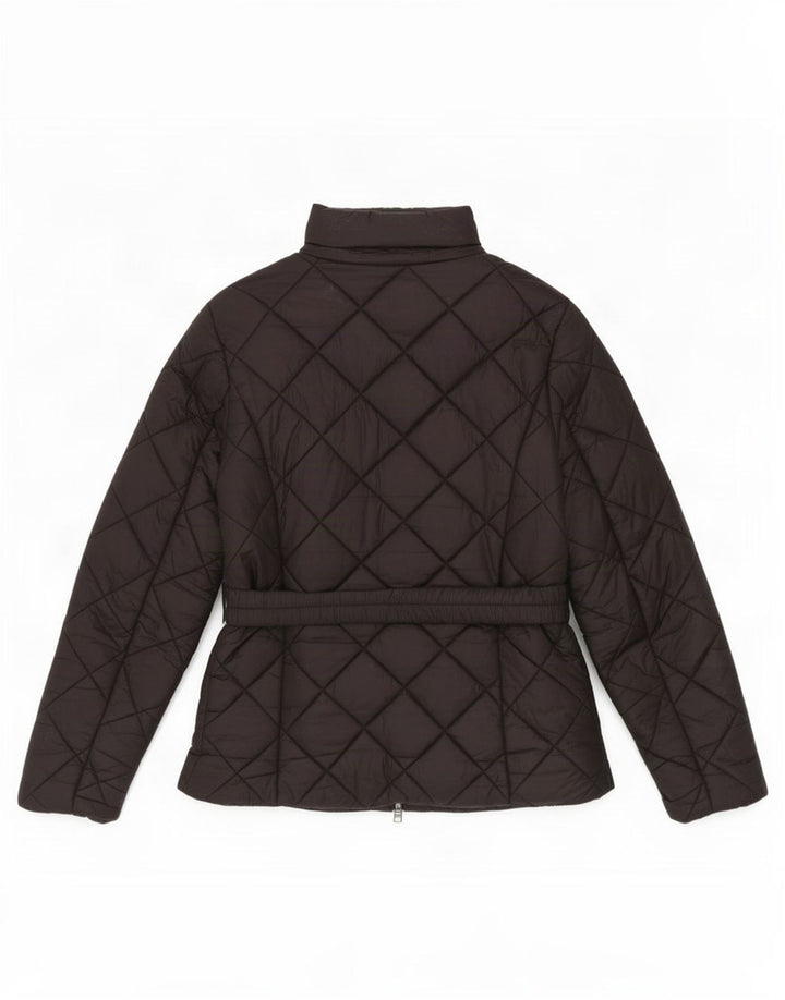 Guess Veste matelassée pour femme UK 12 Medium Noir Polyamide
