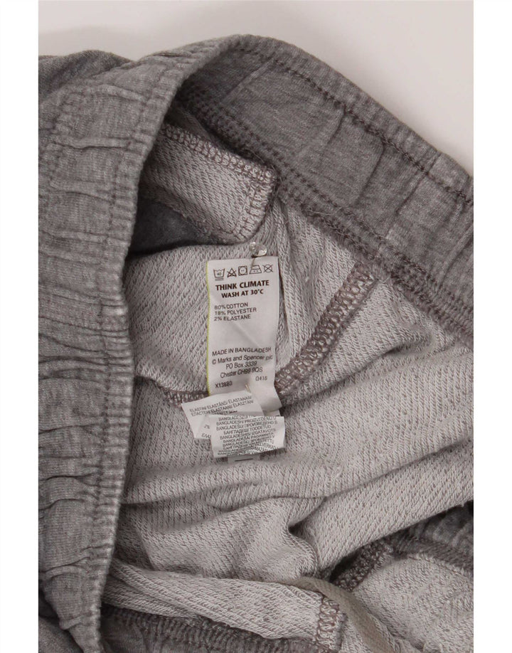 Marks & Spencer Pantalon de survêtement pour homme Large Gris Coton