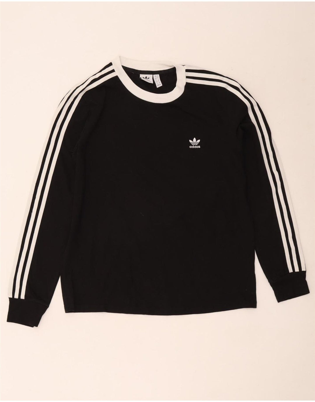 Adidas Haut à manches longues pour femme UK 16 Large Noir