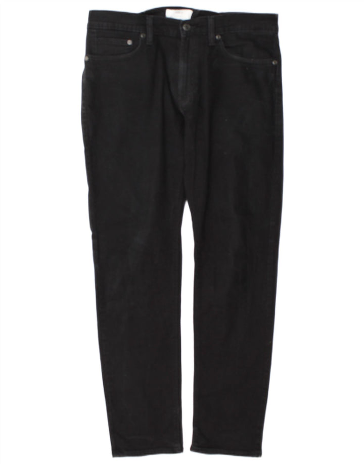 Marks & Spencer Jean Slim Homme W34 L31 Coton Noir