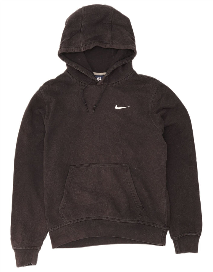 Nike Pull à capuche pour homme Petit coton noir