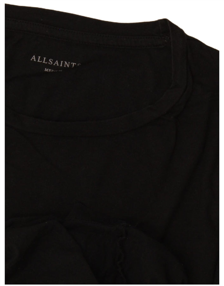 All Saints T-Shirt Homme Noir Moyen