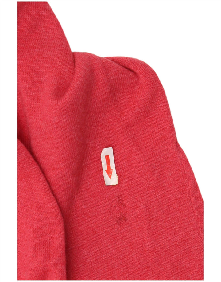 Gant Pull Col V Homme Rose Moyen Laine d'Agneau