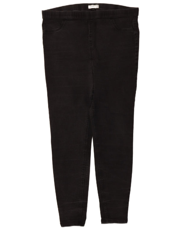 Marks & Spencer Jean Jegging Femme UK 18 XL W38 L28 Coton Noir