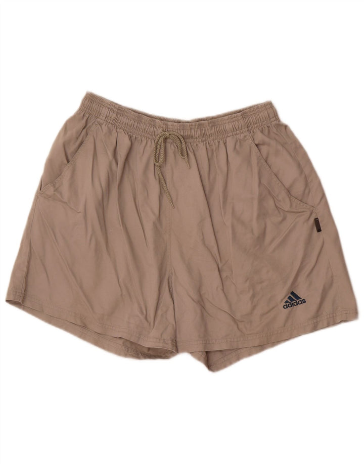 Adidas Short de sport pour homme XL en coton gris