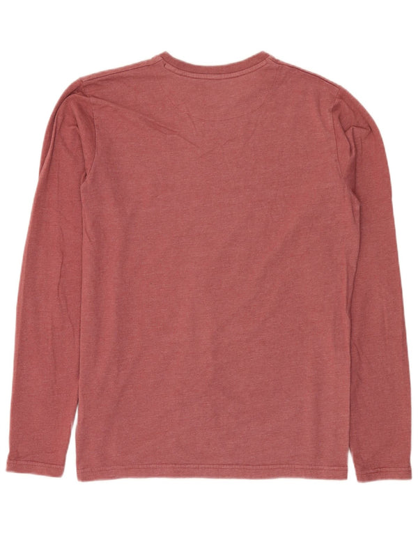 Weird Fish Haut Homme Manches Longues Petit Coton Rouge