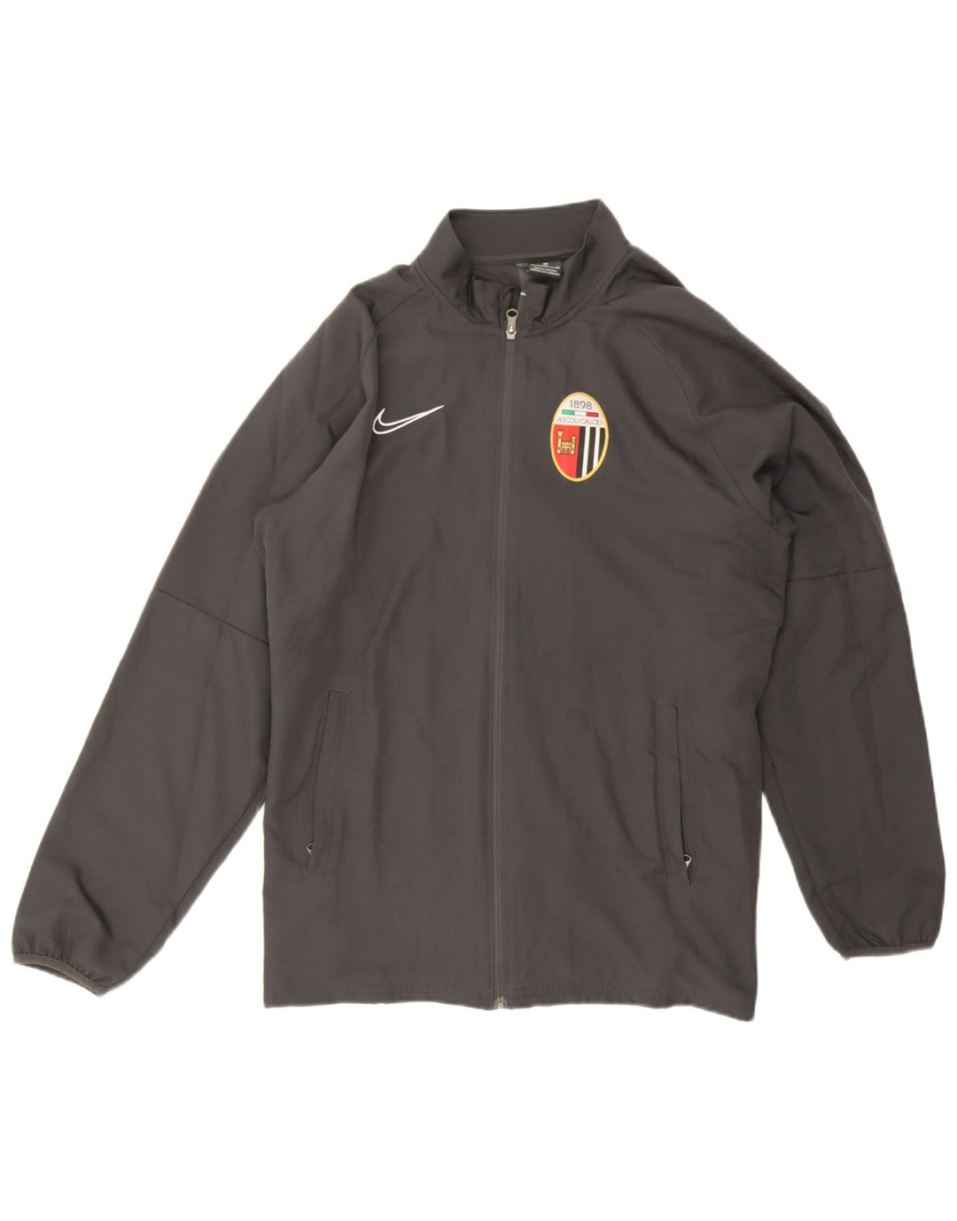 Nike Homme Ascoli Calcio 1898 Survêtement Top Veste XL Gris Polyester