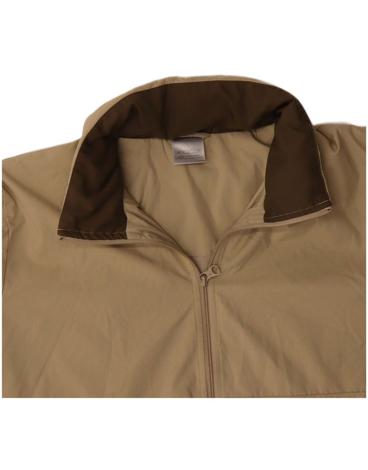 NIKE Veste de survêtement courte à capuche pour femme US 8/10 Beige moyen