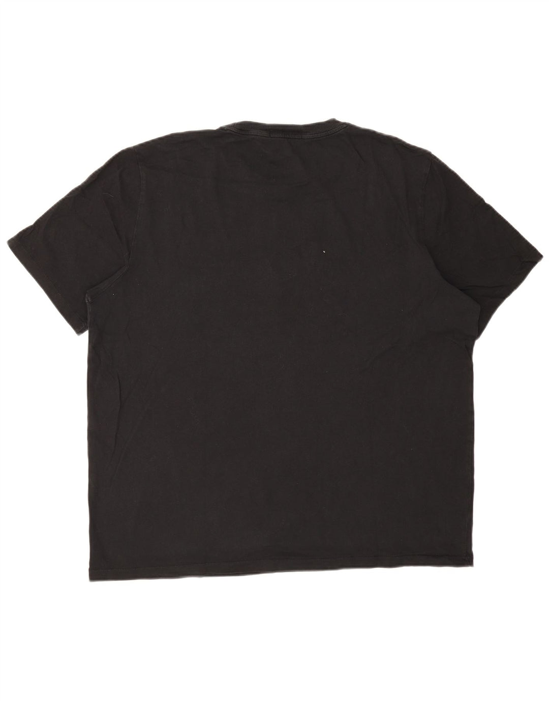 FRED PERRY T-Shirt Graphique Homme Top 2XL Coton Noir