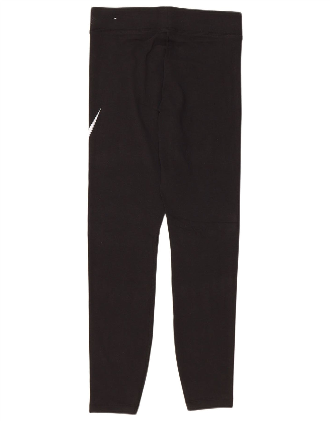 NIKE Leggings graphiques pour femmes UK 12 coton noir moyen