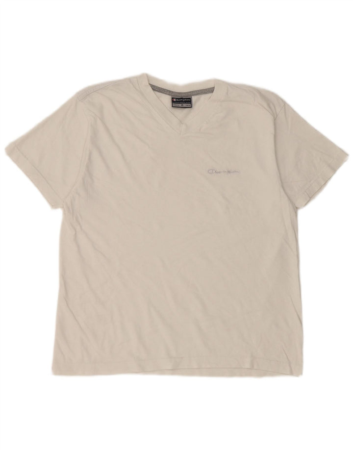 Champion T-Shirt Homme Petit Blanc