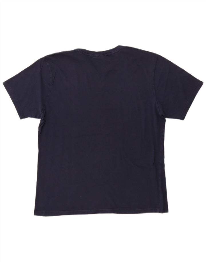 NORTH SAILS T-Shirt Graphique Homme Bleu Marine Moyen Coton
