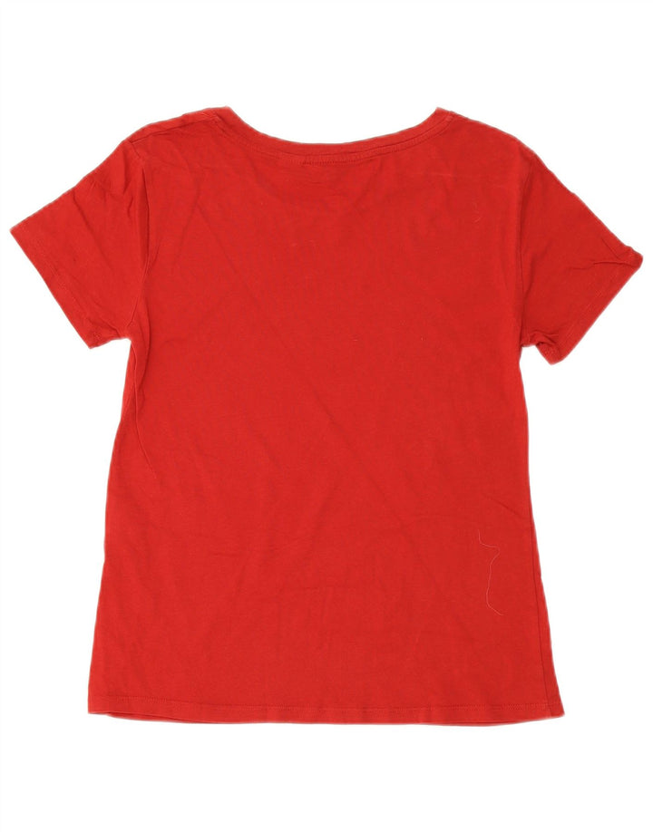 Levi's T-Shirt Graphique Femme UK 10 Small Rouge