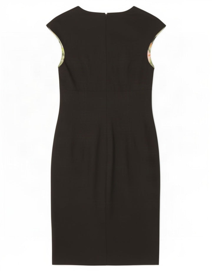 Ted Baker Robe fourreau pour femme Taille 2 Petit Noir