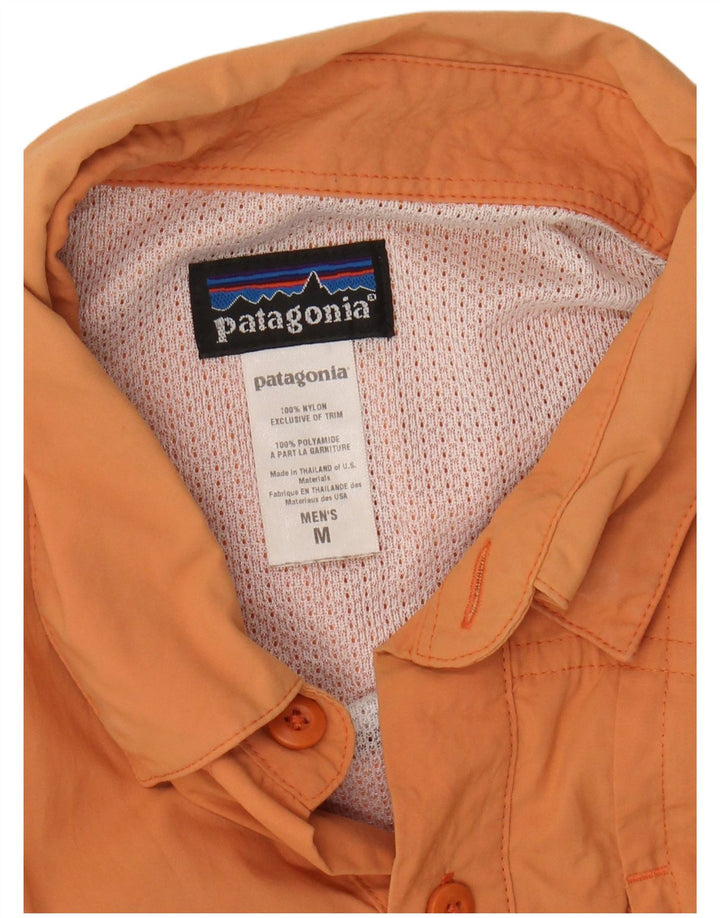 Patagonia Chemise Homme Orange Moyen Nylon