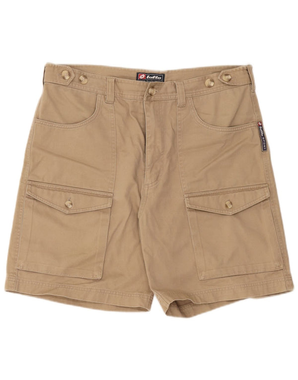 Lotto Short cargo pour homme UK 40/42 Large W36 Coton beige