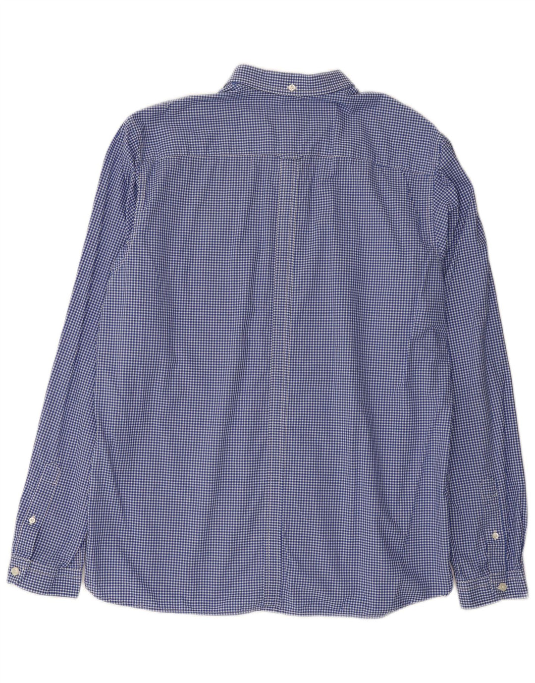 Fred Perry Chemise Slim Fit XL en coton vichy bleu pour homme
