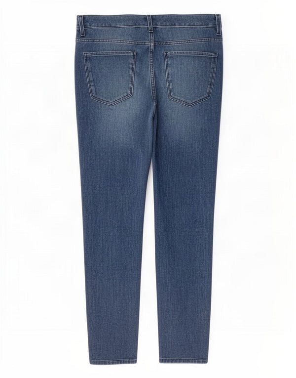 Marks & Spencer Jean skinny taille haute pour femme UK 16 Large W32 L26 Bleu