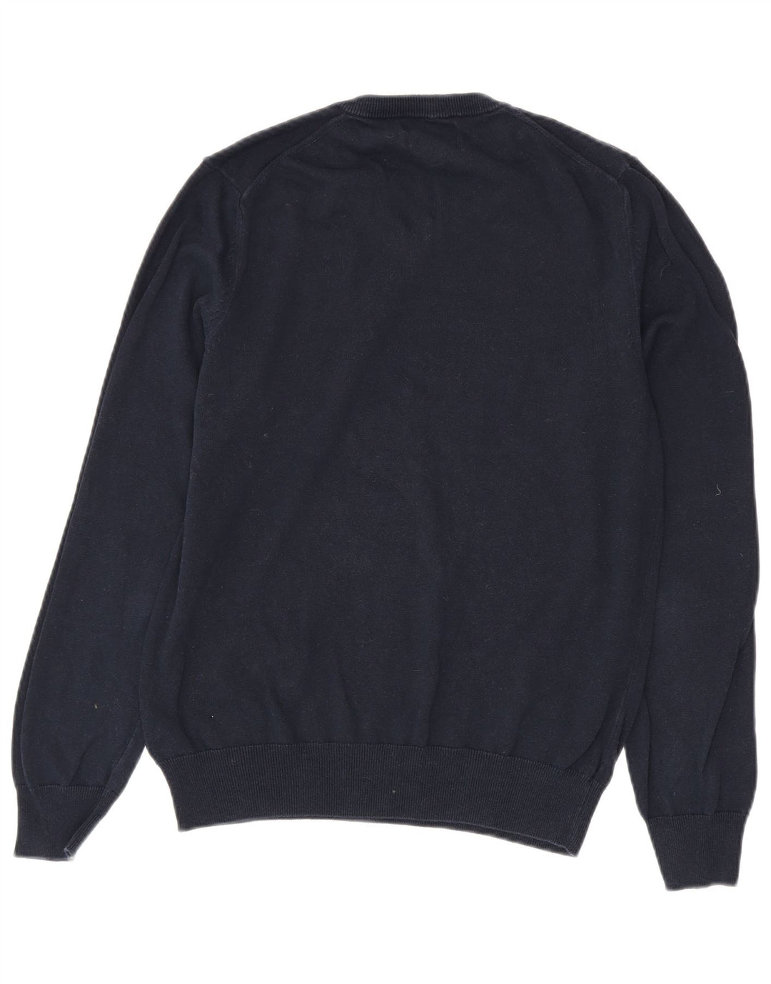 Marks & Spencer Pull col V Homme Bleu Marine Moyen Coton