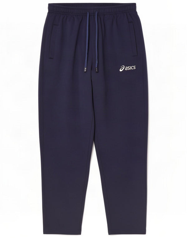Pantalon de survêtement Asics pour homme Large bleu marine