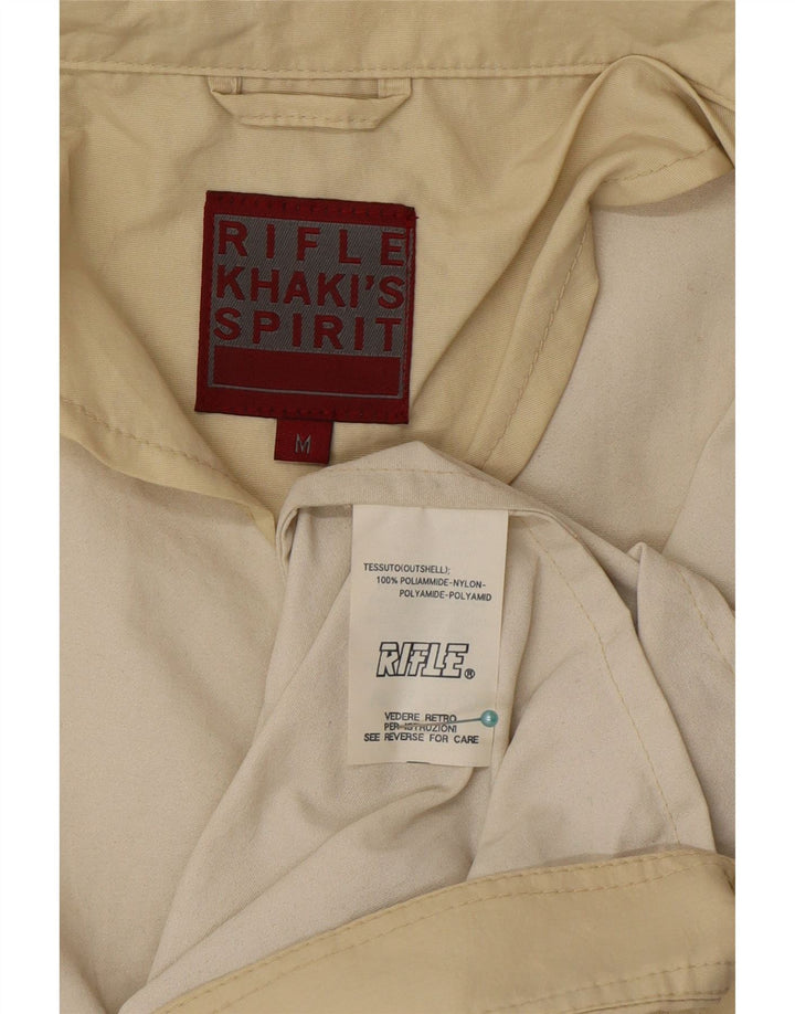 Rifle Veste Bomber Homme UK 38 Beige Moyen Polyamide