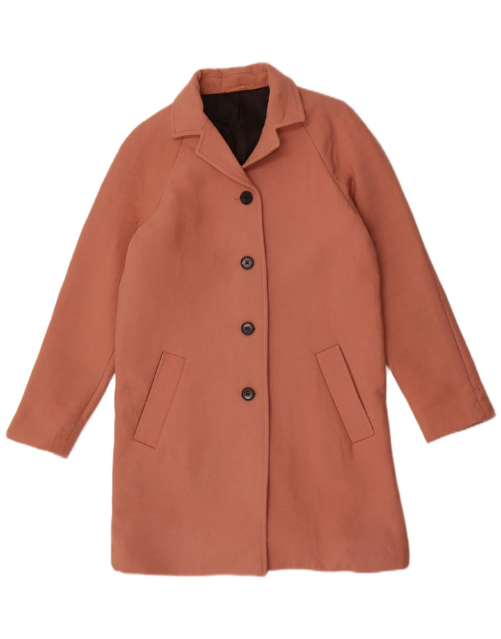Cos Manteau Femme EU 34 XS Laine Rose