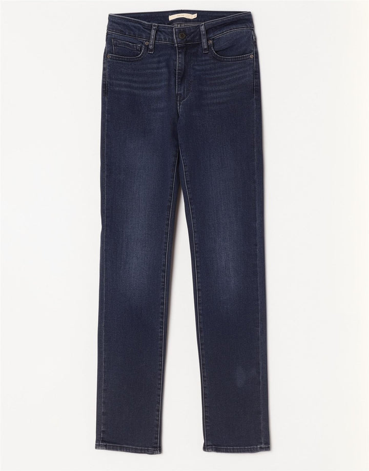 Levi's Jean Slim 712 Femme W26 L30 Bleu Marine Coton